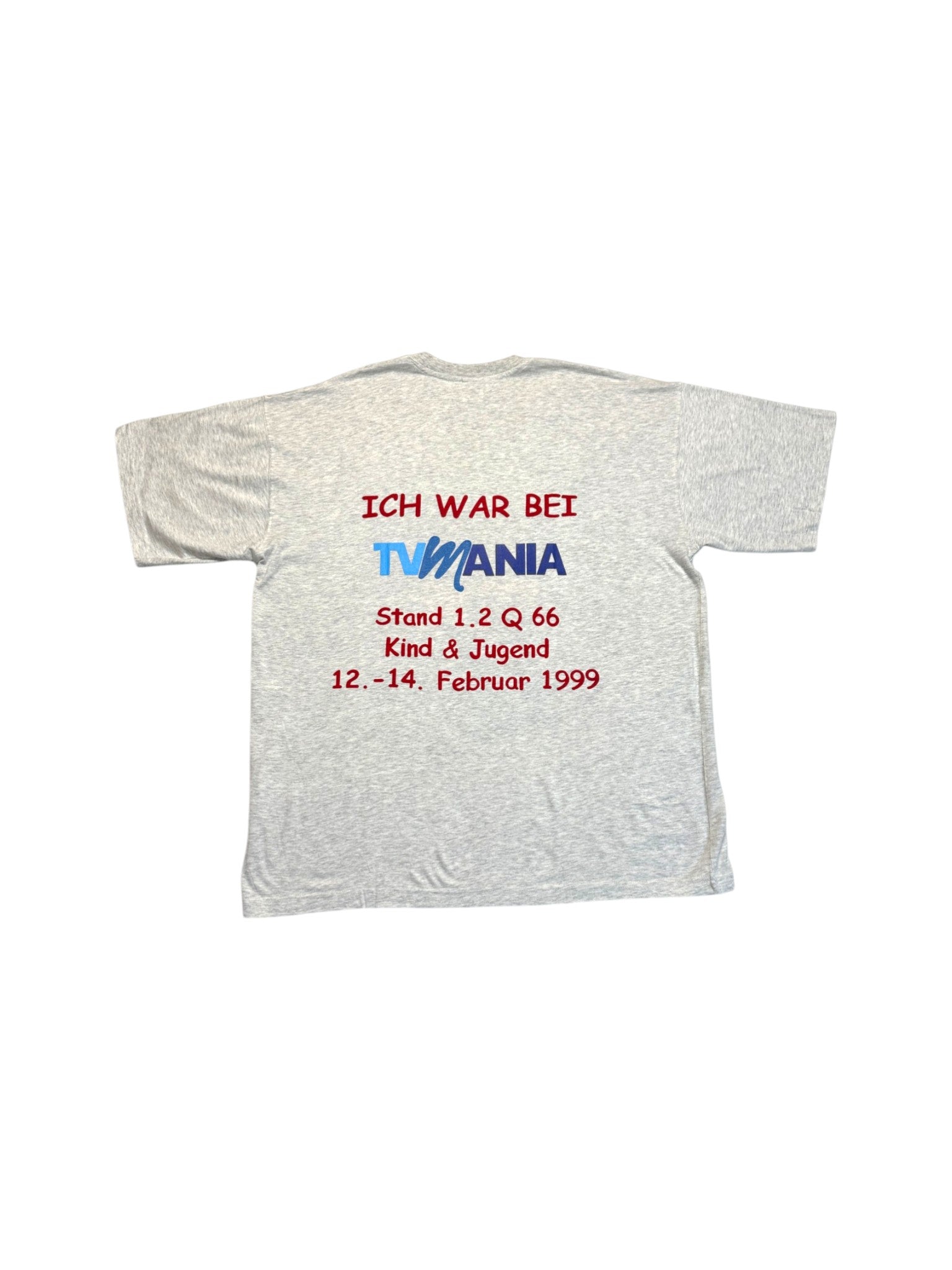 1999 TV Mania Shirt RugRats Cuckie Deadstock Grau M