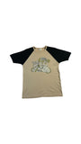 Vintage B&C Shirt 90s Rude Busters Braun Schwarz M