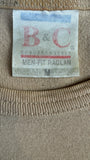 Vintage B&C Shirt 90s Rude Busters Braun Schwarz M