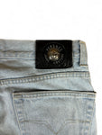 Vintage Versace Jeans Medusa Details Made In Italy Helle Waschung Blau 38/52