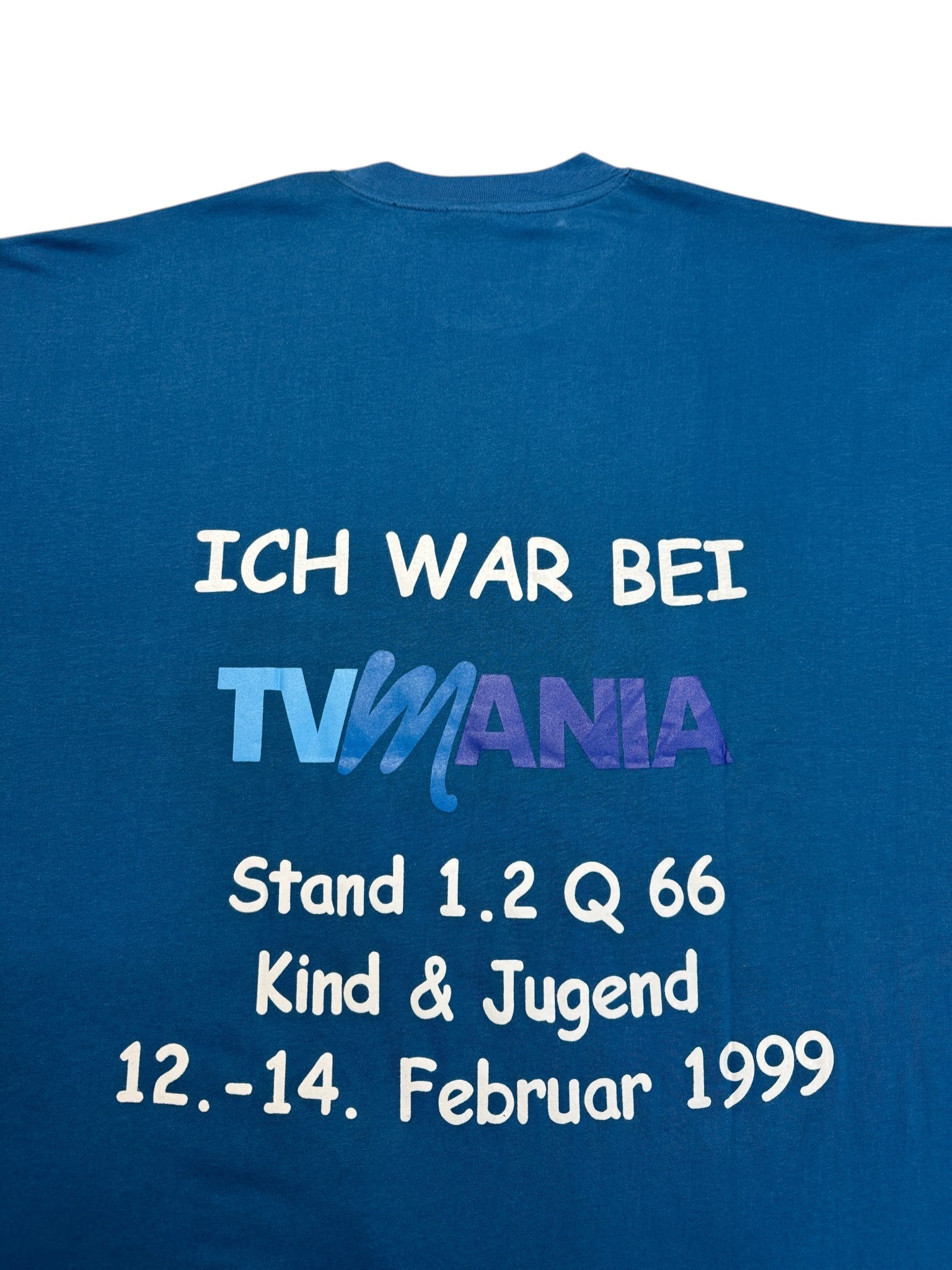 1999 TV Mania Shirt RugRats Cuckie Deadstock Blau Kids 140/146