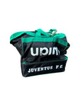 1990/1991 Kappa Tasche Juventus Upim Schwarz Grün