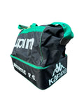 1990/1991 Kappa Tasche Juventus Upim Schwarz Grün