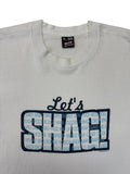 1999 Fruit Of The Loom Shirt "Let's Shag" Single Stitch Made In USA Weiß XXL