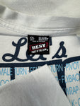 1999 Fruit Of The Loom Shirt "Let's Shag" Single Stitch Made In USA Weiß XXL