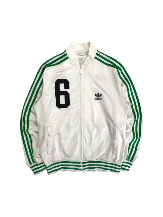 2005 Adidas Retro Sportjacke Beckenbauer #6 Weiß