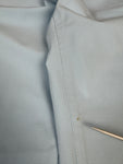 Vintage Versace Stoffhose Leicht Elastisch Medusa Knöpfe Made In Italy Hellblau 34/48