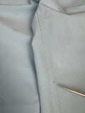 Vintage Versace Stoffhose Leicht Elastisch Medusa Knöpfe Made In Italy Hellblau 34/48