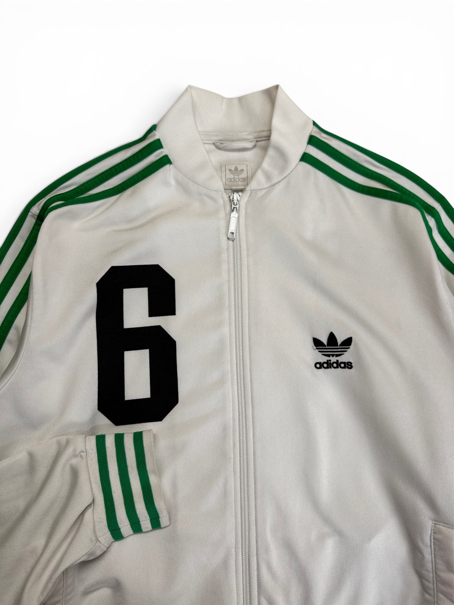 2005 Adidas Retro Sportjacke Beckenbauer #6 Weiß
