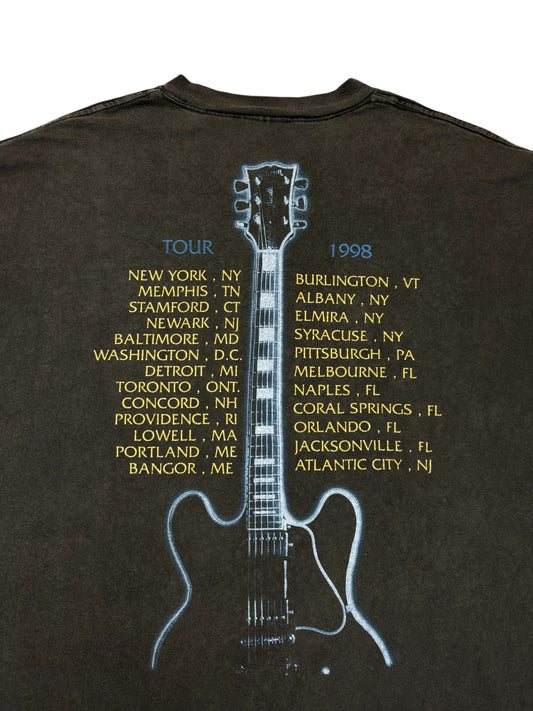 1998 Oneita Tourshirt BB King Roadshow Single Stitch Schwarz XXL