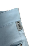 Vintage Versace Stoffhose Leicht Elastisch Medusa Knöpfe Made In Italy Hellblau 34/48