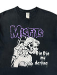 00s Gildan Shirt The Misfits "Die Die My Darling" Schwarz XL