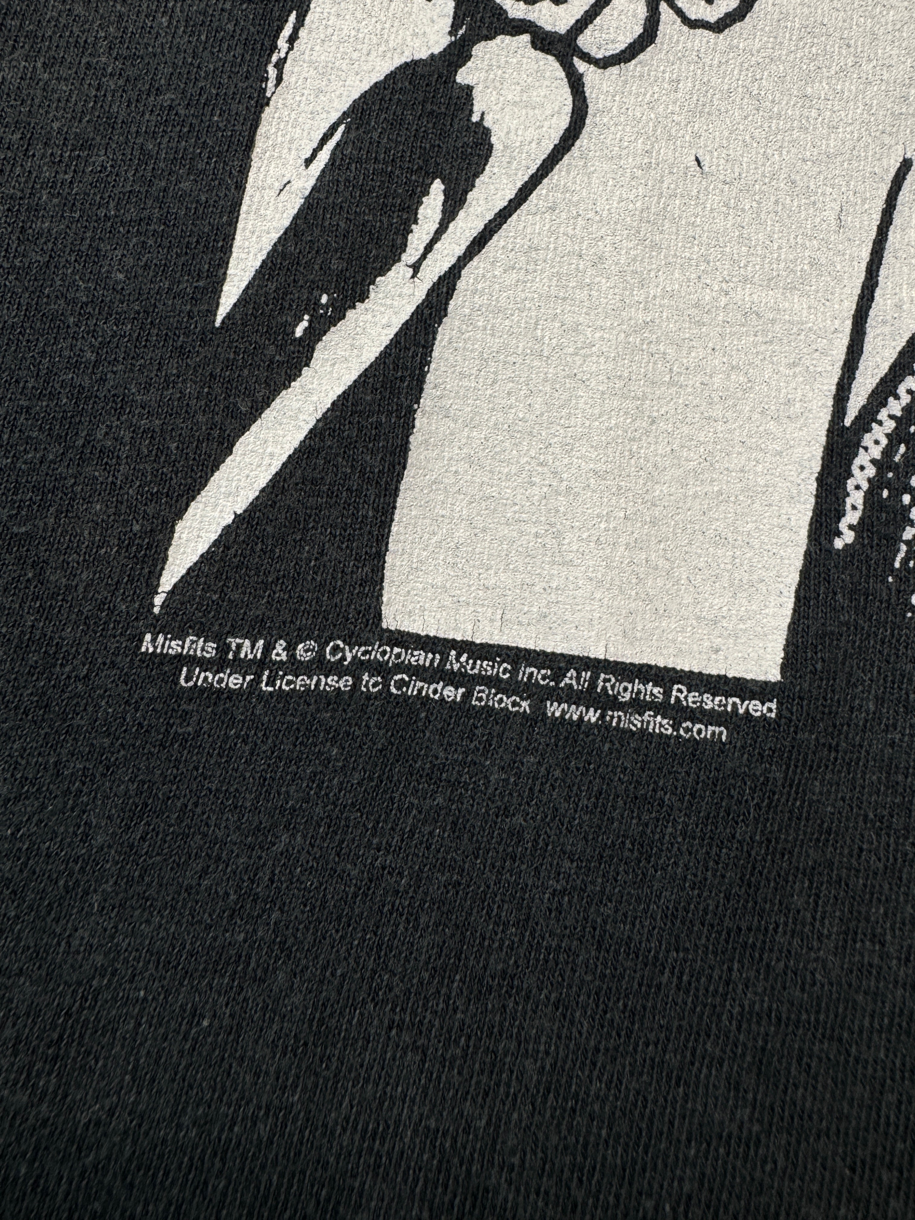 00s Gildan Shirt The Misfits "Die Die My Darling" Schwarz XL