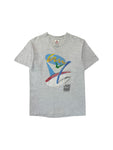 1991 Fruit Of The Loom Shirt "JVC Jazz Festival Newport" Made In USA Single Stitch Grau L