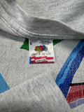 1991 Fruit Of The Loom Shirt "JVC Jazz Festival Newport" Made In USA Single Stitch Grau L
