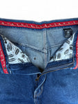 Vintage Pelle Pelle Baggy Jeans Made In Hong Kong Dunkelblau 34