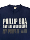 2000 Promodoro Tourshirt Phillip Boa And The Voodooclub Dunkelblau L