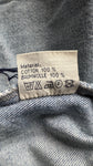 Vintage Friends Jeansjacke 90s Mit Patches Metallica & Marilyn Manson Ausgewaschen Hellblau S