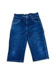 Vintage Fubu Jeans Shorts 3/4 Carpenter Style Baggy Dunkelblau 34