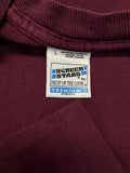 1995 Screen Stars Shirt Wolfsheim '55578' Single Stitch Made In Ireland Dunkelrot L