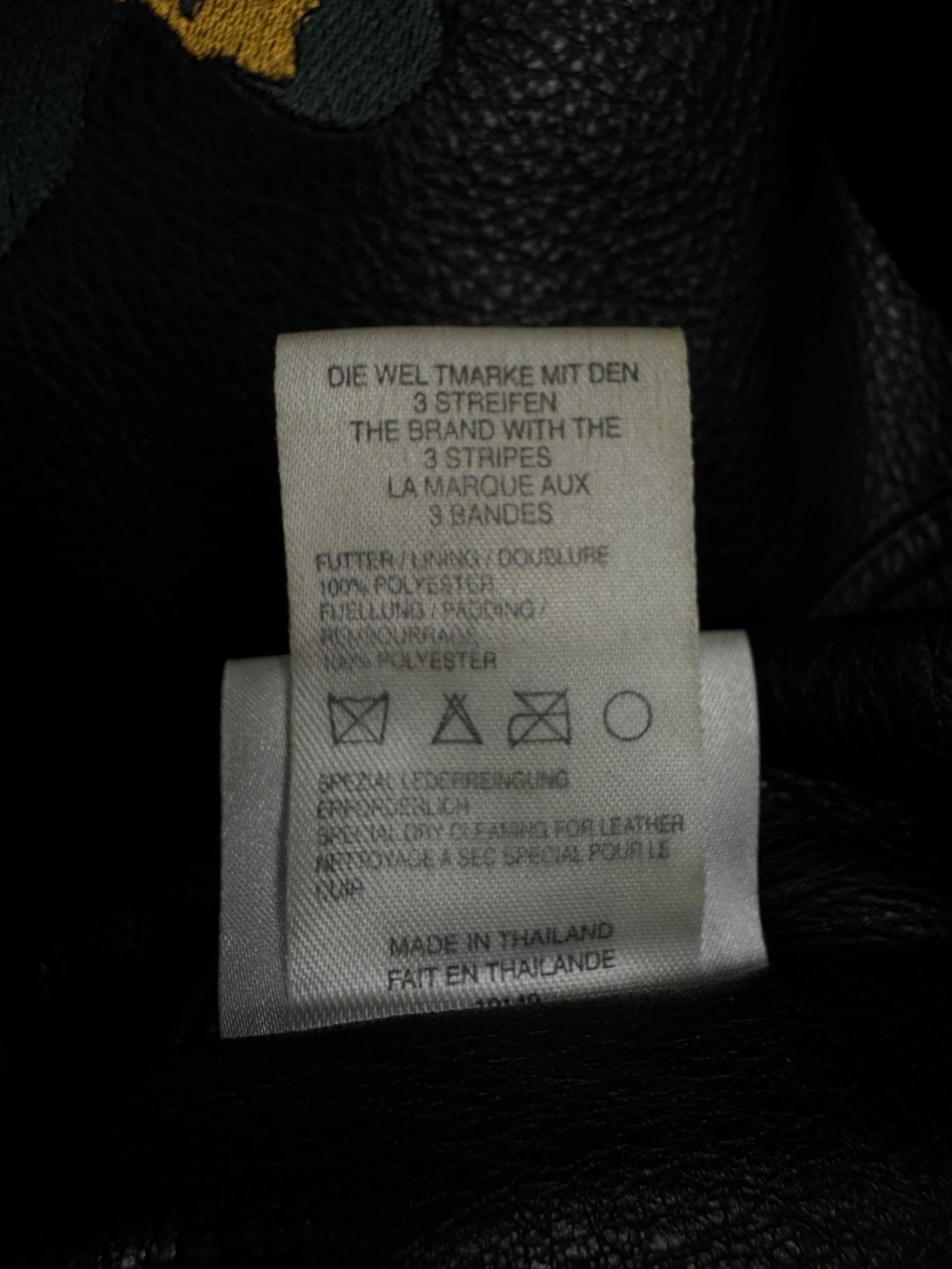 Rare! 90s Adidas Lederjacke Limited Edition 1/1000 Weltmeister 1934 Italien