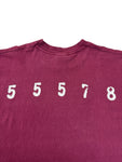 1995 Screen Stars Shirt Wolfsheim '55578' Single Stitch Made In Ireland Dunkelrot L