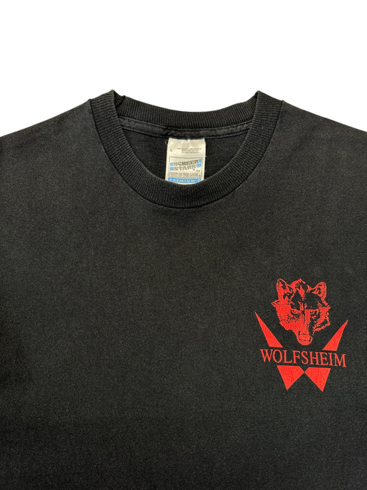 90s Screen Stars Shirt Wolfsheim Made In Ireland Schwarz L