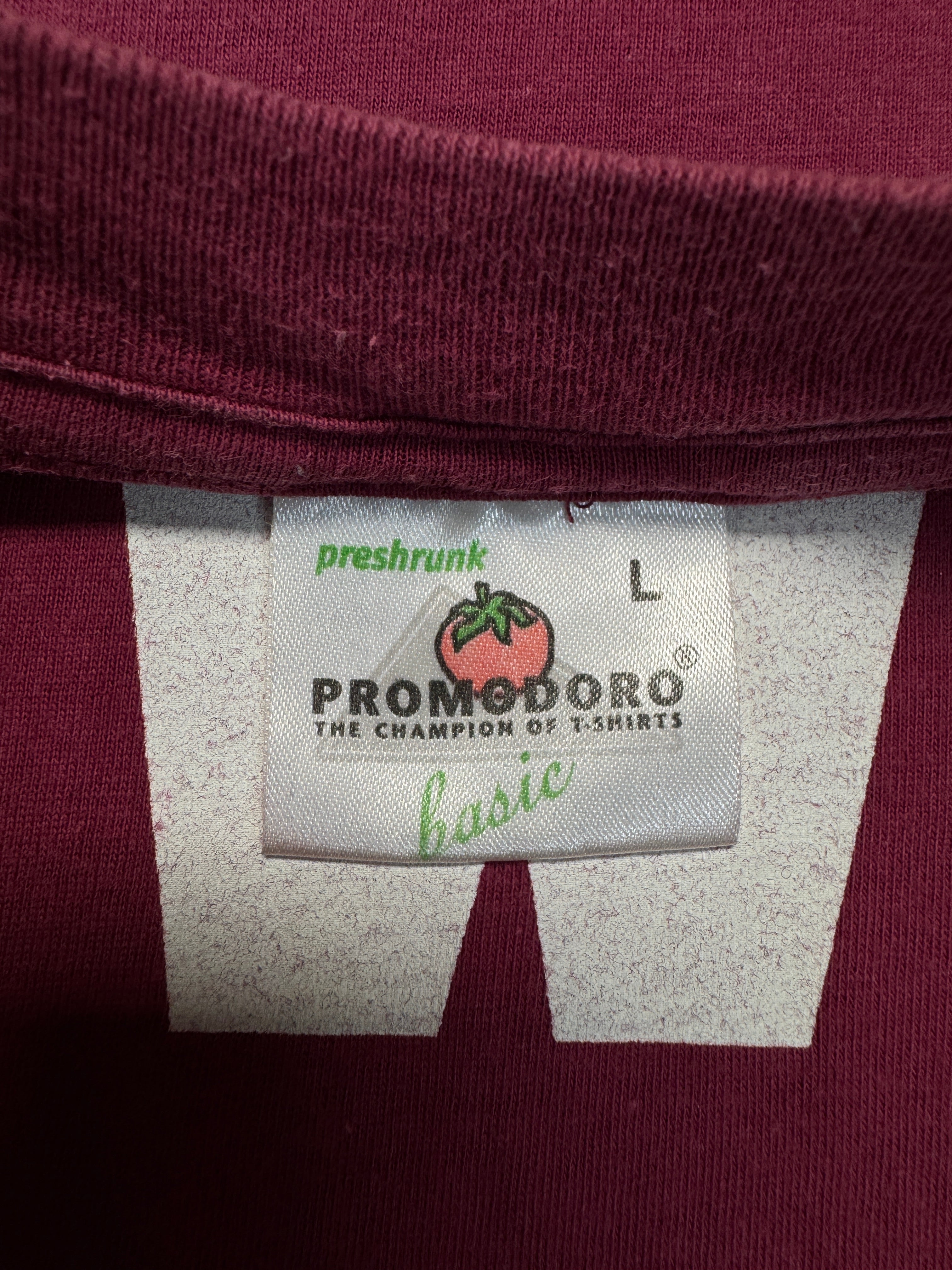 2000 Promodoro Tourshirt Phillip Boa And The Voodooclub Dunkelrot L
