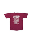2000 Promodoro Tourshirt Phillip Boa And The Voodooclub Dunkelrot L