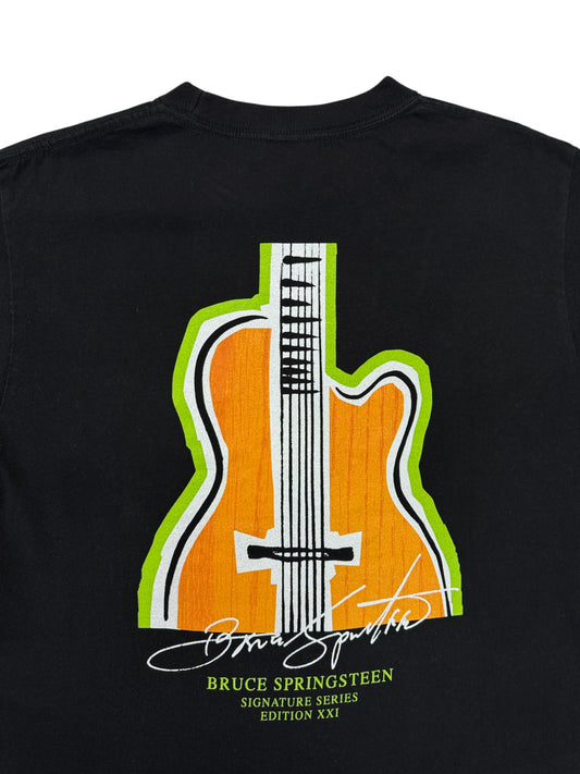 2007 Hard Rock Cafe Shirt Signature Series Bruce Springsteen Schwarz M