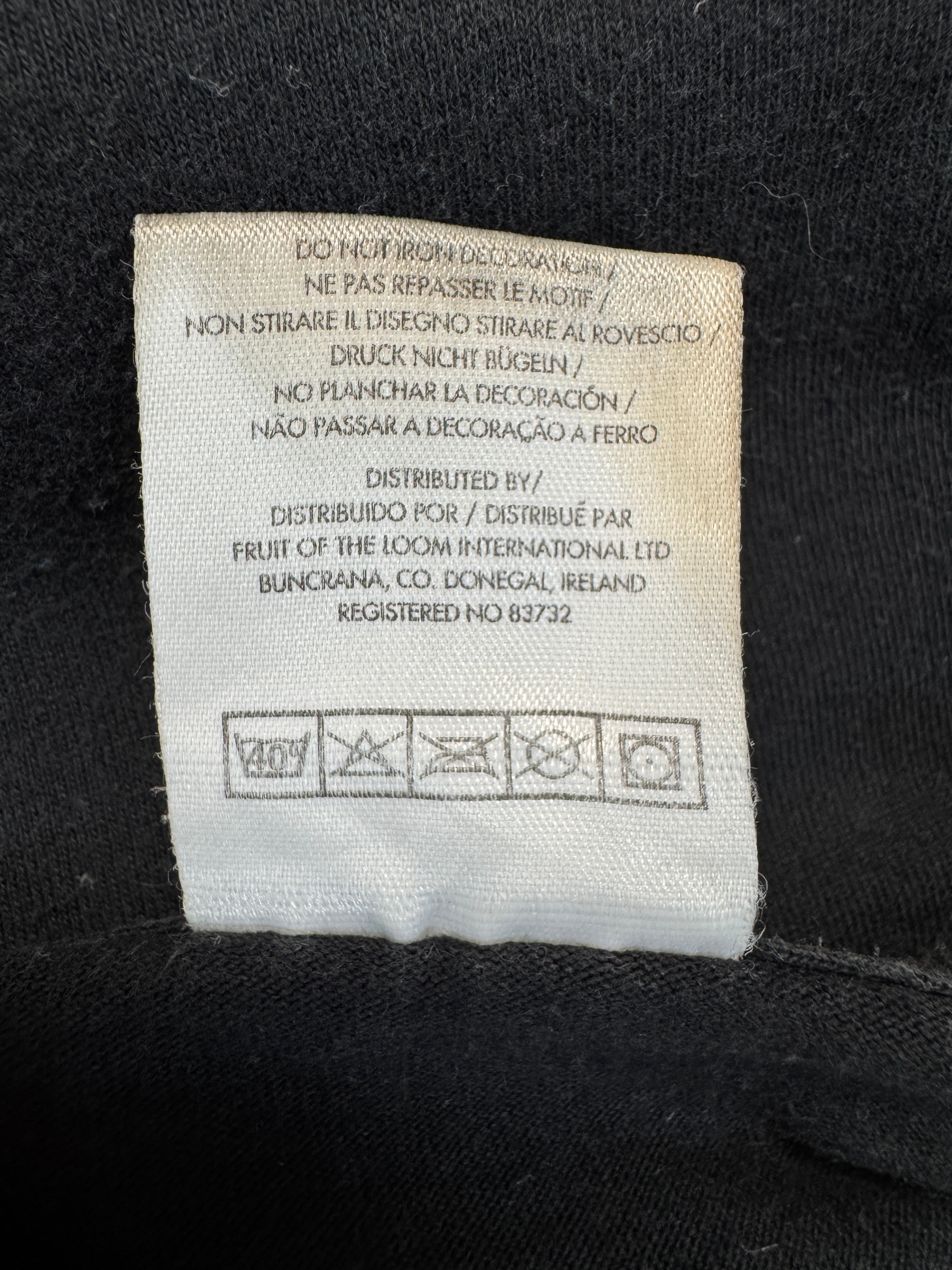 1999 Screen Stars Promoshirt "Razorblade Romance" Schwarz M