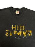 2003 Fruit Of The Loom Tourshirt "Love Metal" HIM Schwarz XL