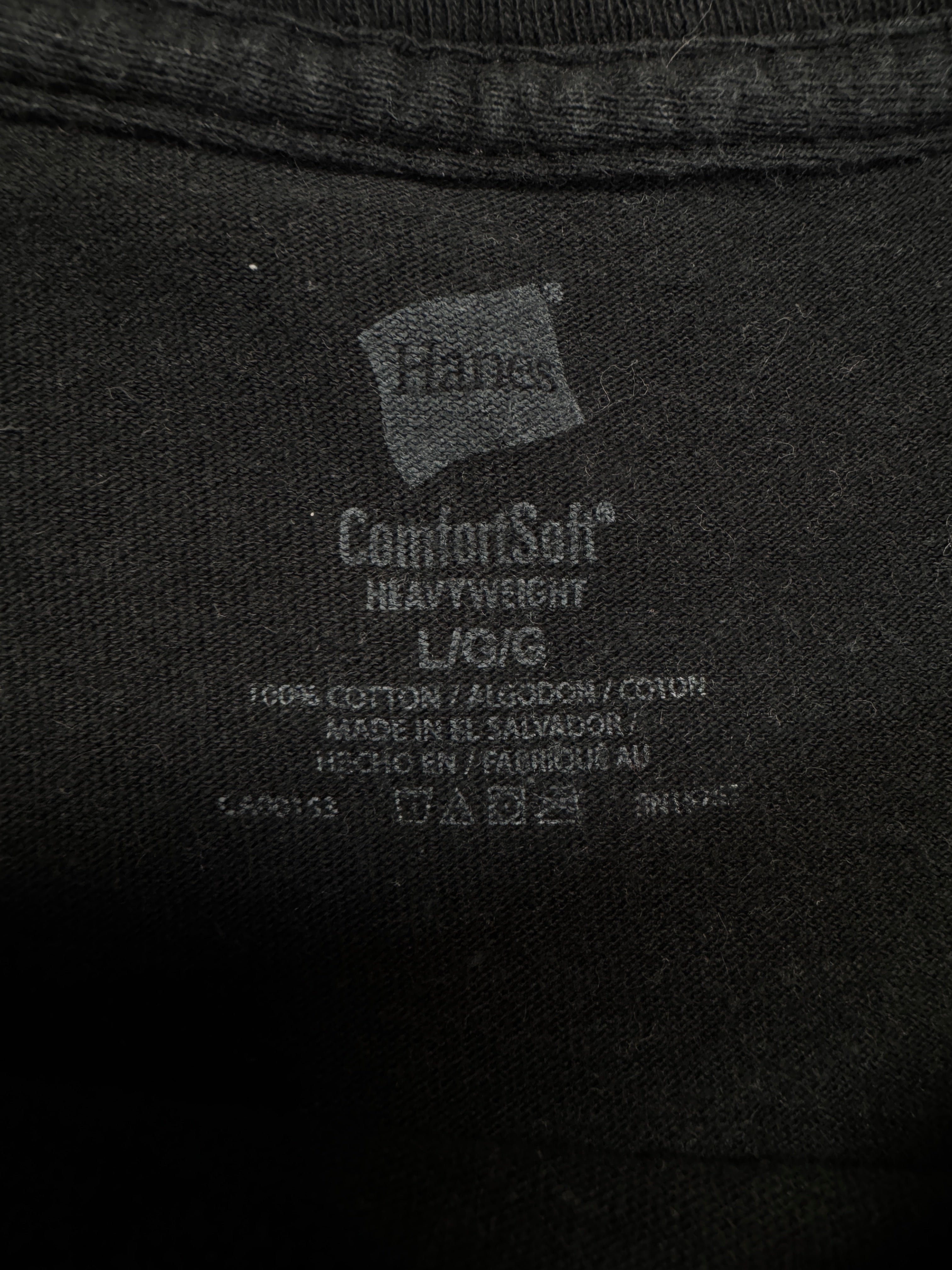 00s Hanes Shirt Slipknot AOP Schwarz M-L
