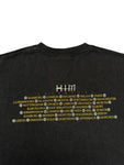 2003 Fruit Of The Loom Tourshirt "Love Metal" HIM Schwarz XL