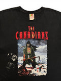 2008 Fruit Of The Loom Shirt The Canadians "Killing Seals" Tour Stained Schwarz L