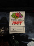 2008 Fruit Of The Loom Shirt The Canadians "Killing Seals" Tour Stained Schwarz L