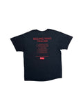 2008 Fruit Of The Loom Shirt The Canadians "Killing Seals" Tour Stained Schwarz L