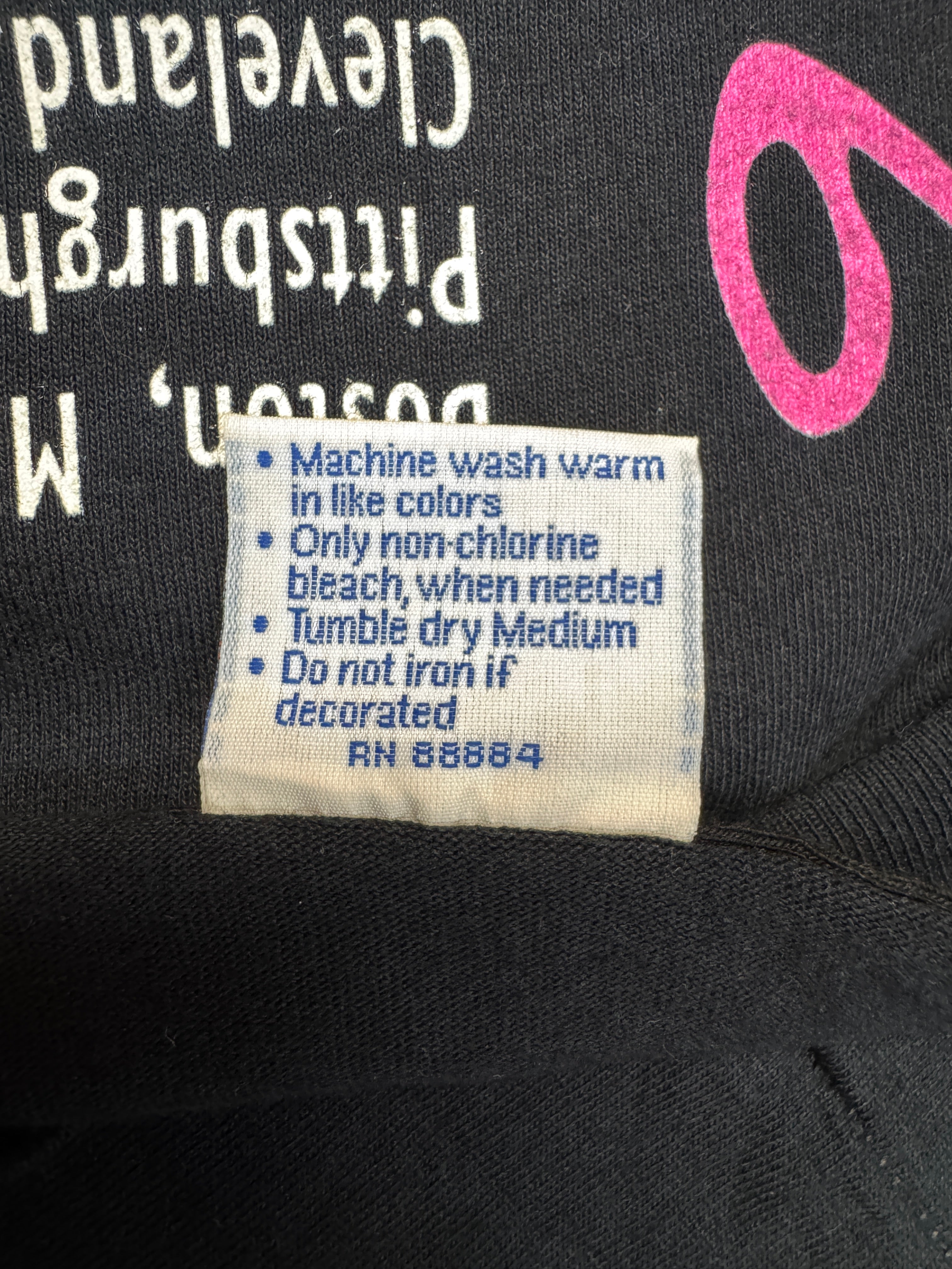 1996 AllSport Tourshirt Neil Diamond "Tennessee Moon" Single Stitch Made In USA Schwarz XXL