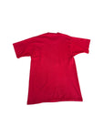 Vintage Fruit Of The Loom X Icebox Shirt 1993 Joe Montana Kansas City Chiefs Single Stitch Made In USA Rot M