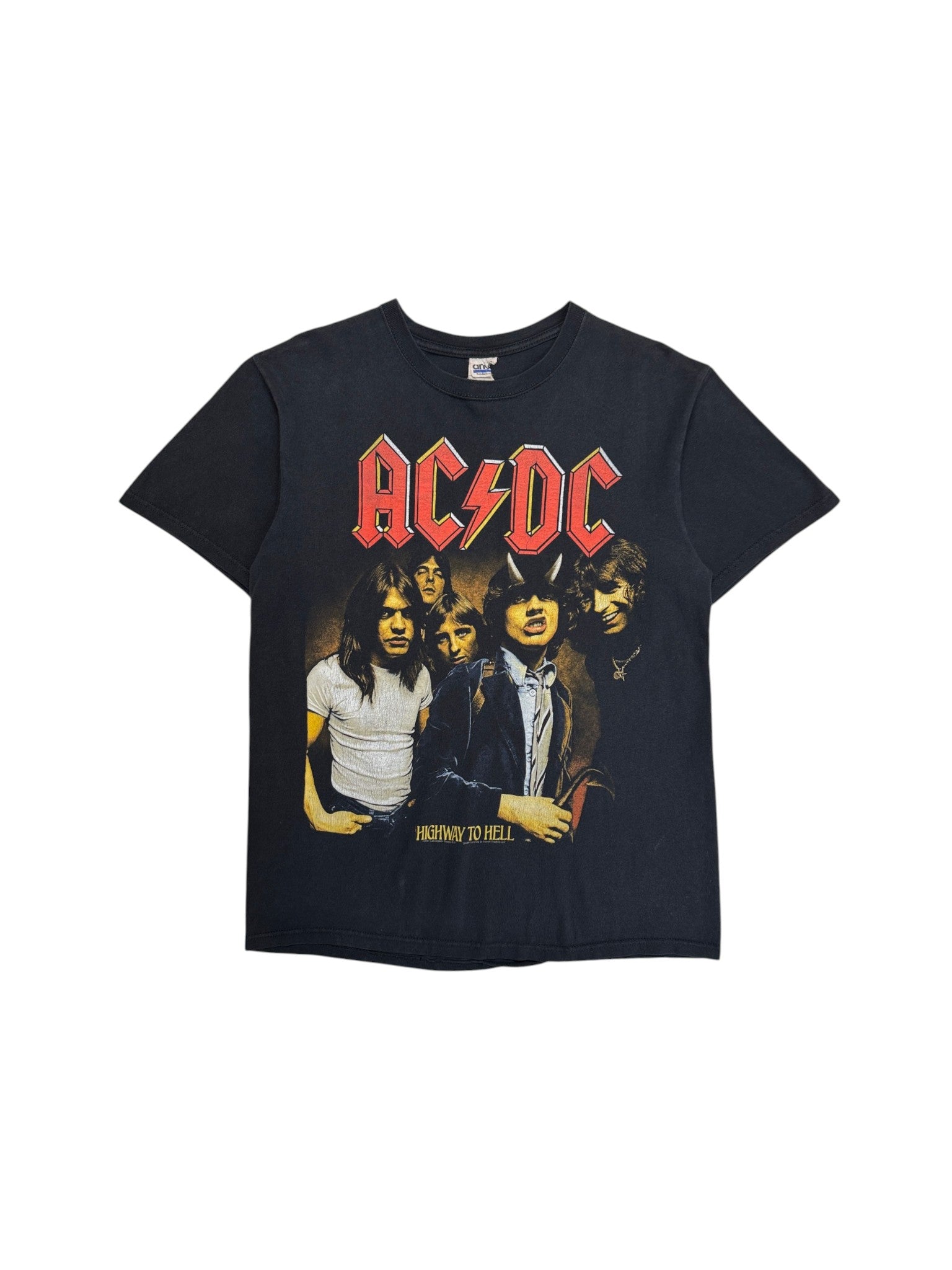 2001 Anvil Shirt ACDC "Highway to hell" Schwarz M