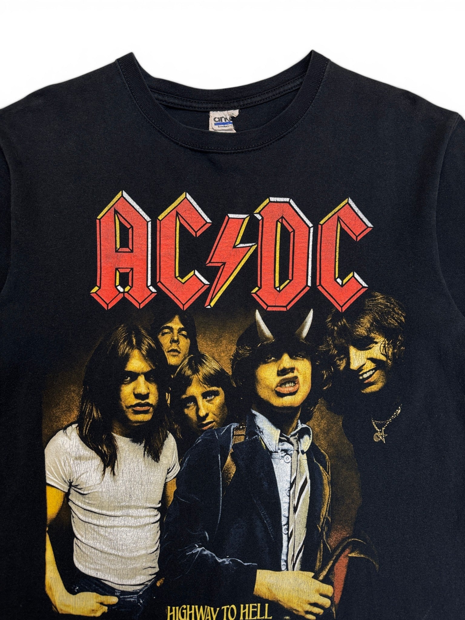 2001 Anvil Shirt ACDC "Highway to hell" Schwarz M