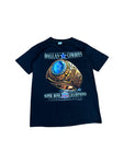 Vintage Salem Sports Shirt 1993 Dallas Cowboys Super Bowl Champions Ring NFLP Single Stitch Made In USA Schwarz L