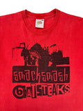 2004 Fruit Of The Loom Shirt Beatsteaks "SmackSmash" Rot L