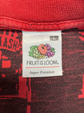2004 Fruit Of The Loom Shirt Beatsteaks "SmackSmash" Rot L