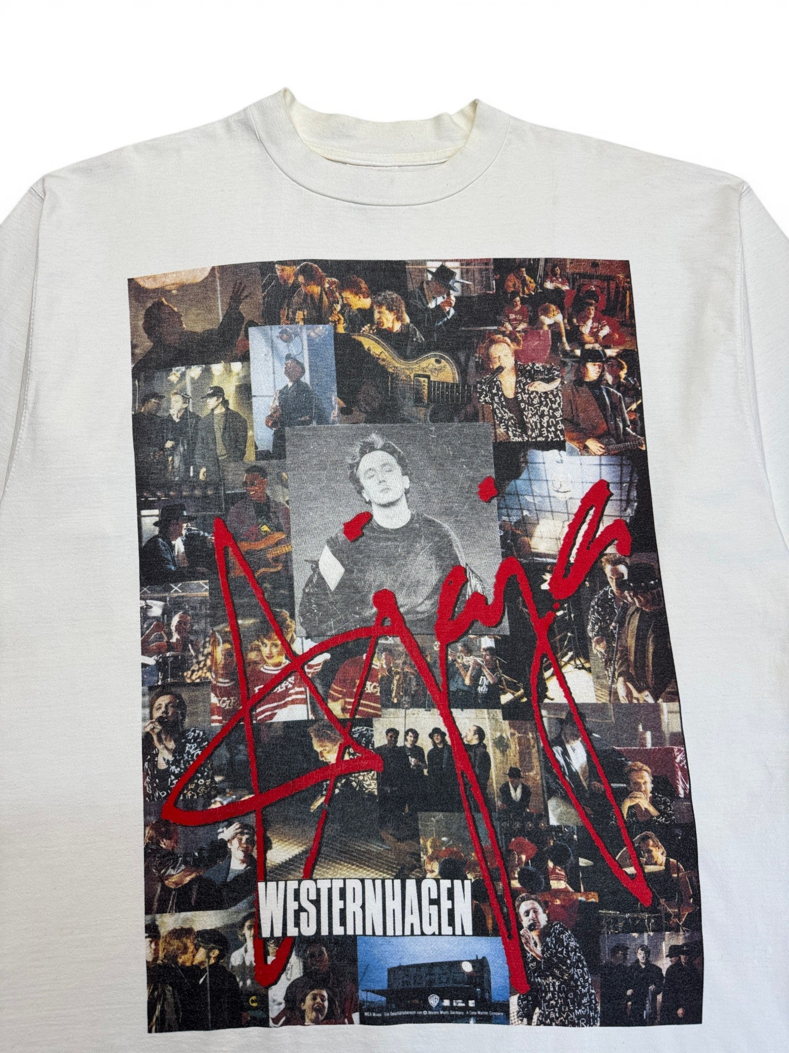 1992 Tour Shirt Westernhagen Weiß (One Size) XL-XXL