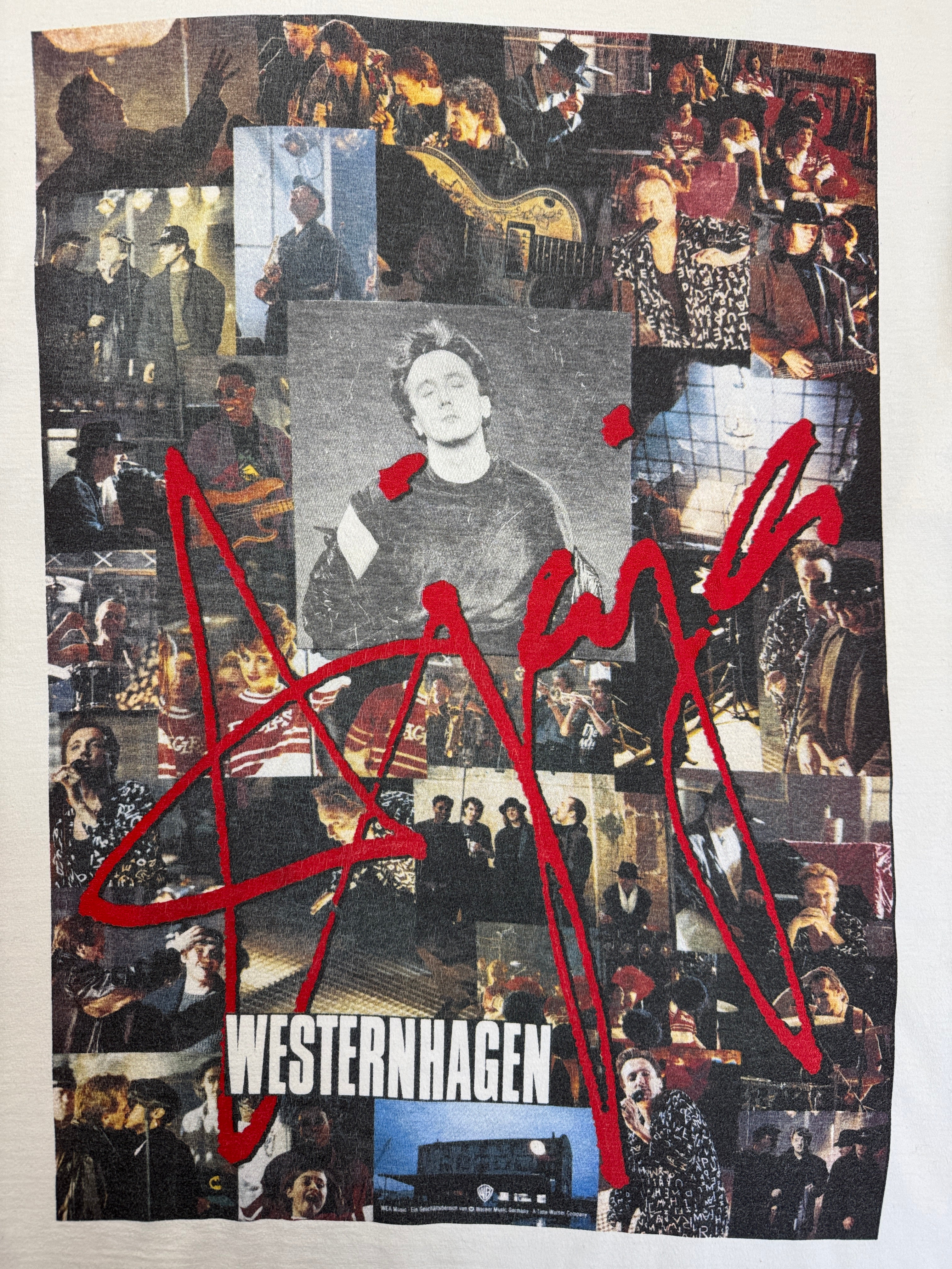 1992 Tour Shirt Westernhagen Weiß (One Size) XL-XXL