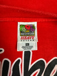 Vintage Fruit Of The Loom Shirt Late 90s Nebraska Cornhuskers University Of Lincoln Single Stitch Rot XL