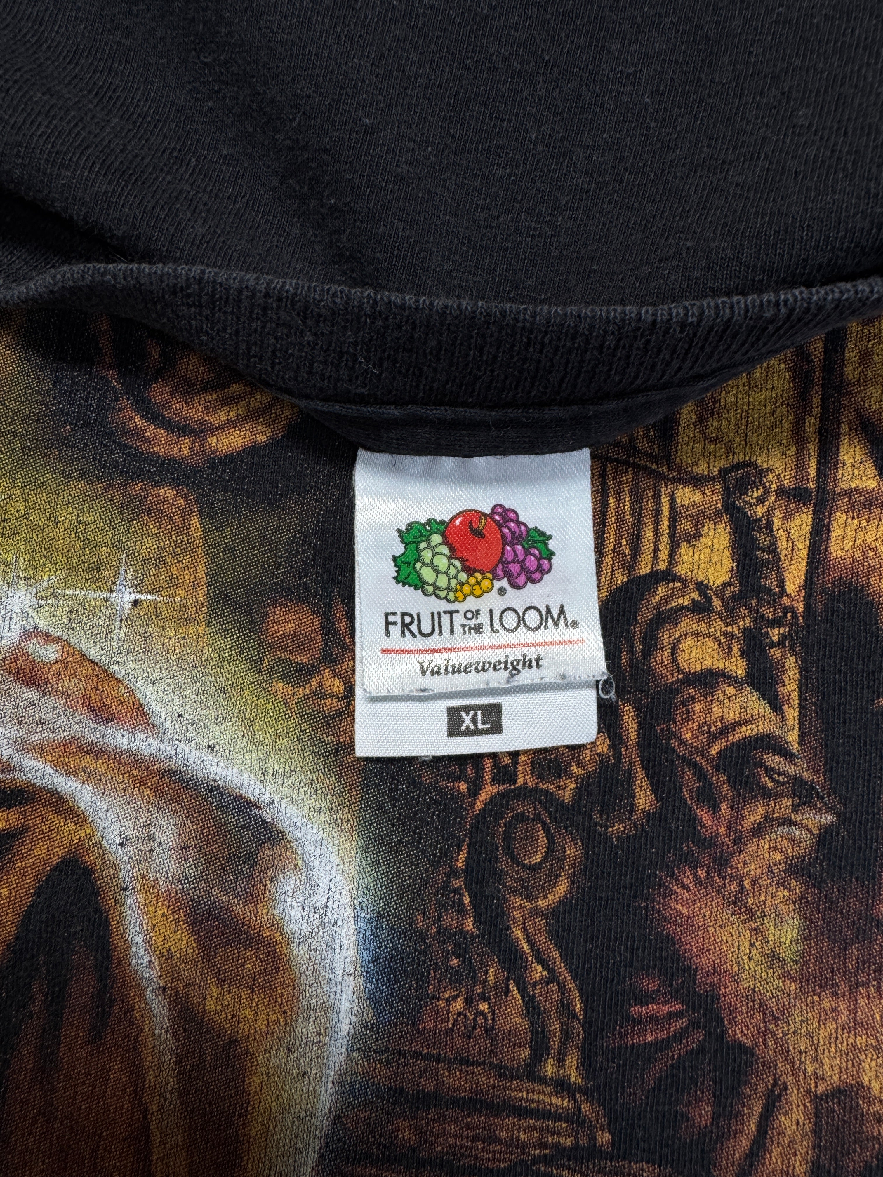 00s Fruit Of The Loom Longsleeve Blind Guardian "Tales from the twilight world" Schwarz XL