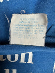 Vintage Cai Cru Shirt 80s X Puma "George Washington Basketball Colonia GWU Single Stitch Made In USA Blau M-L