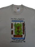 1996 Fruit Of The Loom Shirt Necronomicon Convention Lovecraft Single Stitch Made In USA Graubraun XL
